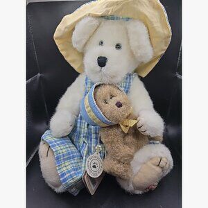BOYD’S COLLECTION BEARS Betty Lou & Josie Mccoy Plush with tags. 14” Tall PHOTOS